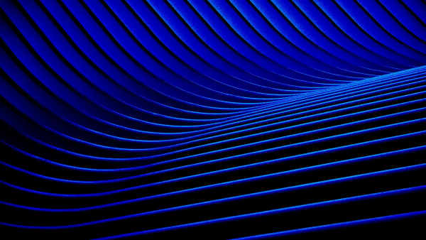 graphic lined waves